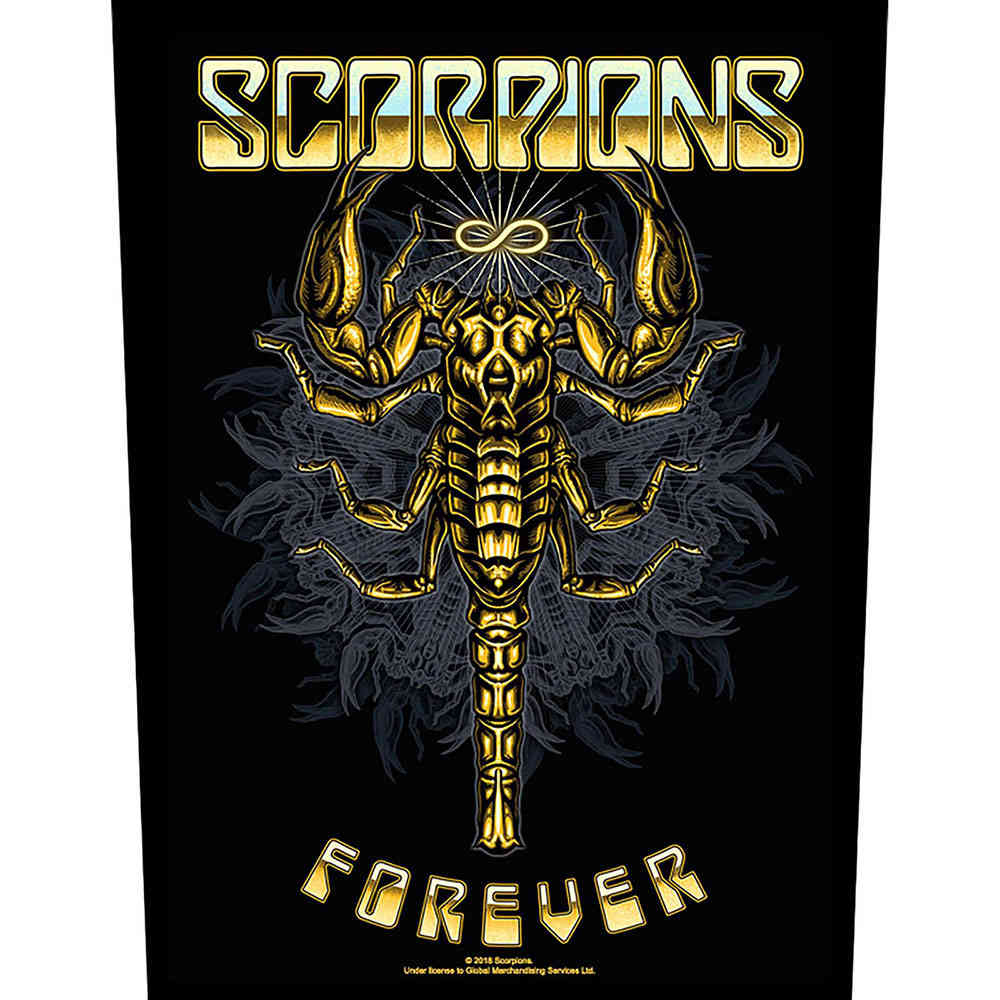 Scorpions - Forever Patch arrière - Noir